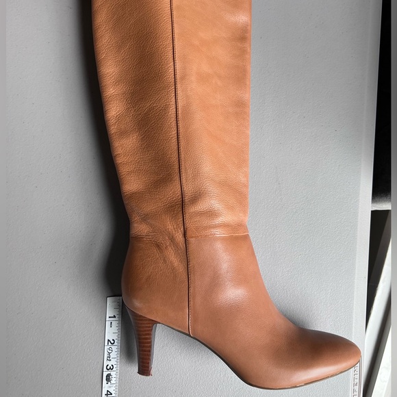 Banana Republic brown leather knee high pull on boots size 8 - Picture 13 of 13